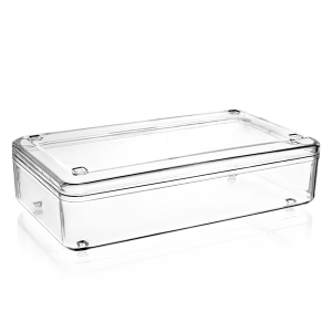 MT272 1000cc Dikdörtgen Mika Kutu ve Kapak (120Adet)