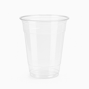 95 mm Çaplı PET Bardak – 500 cc (16 Oz) Şeffaf Tek Kullanımlık Bardak